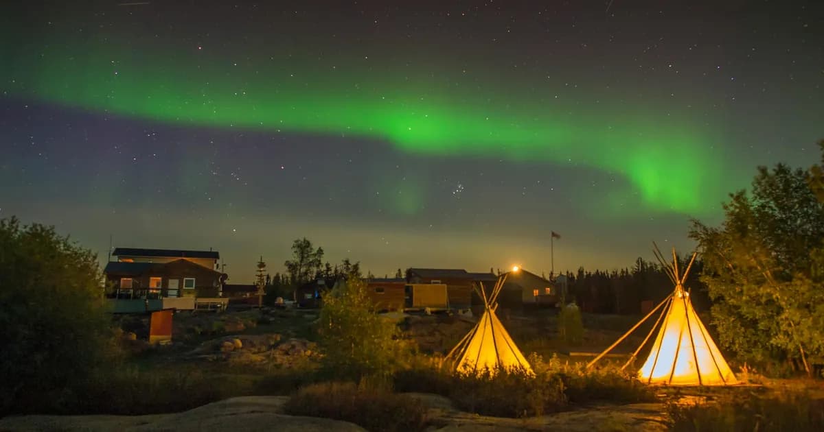 Aurora Village Yellowknife It Tourist Trap? travel landscape