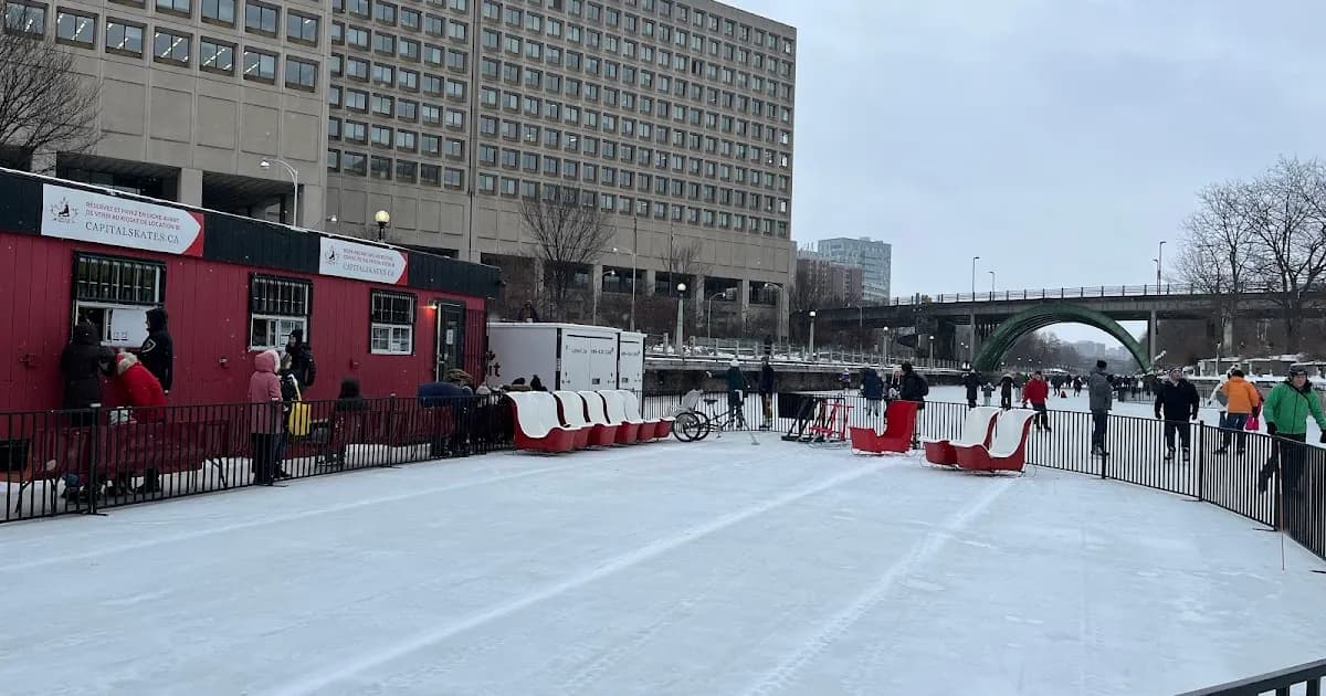 Rideau Canal Skateway - skating rideau canal: