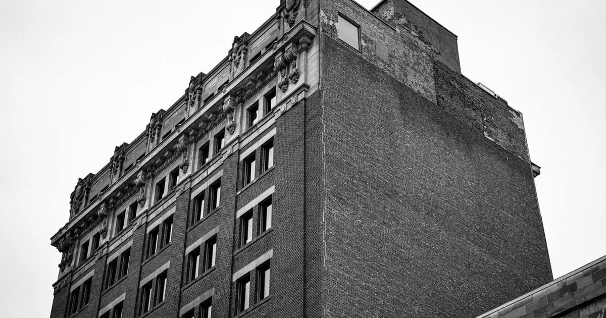 Montreal old town architecture